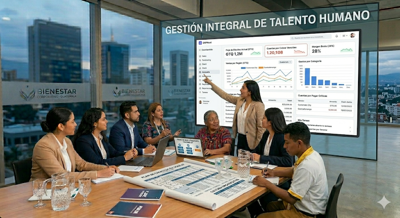 Recursos Humanos en ERPNext: Menos papeleo, más enfoque en tu equipo